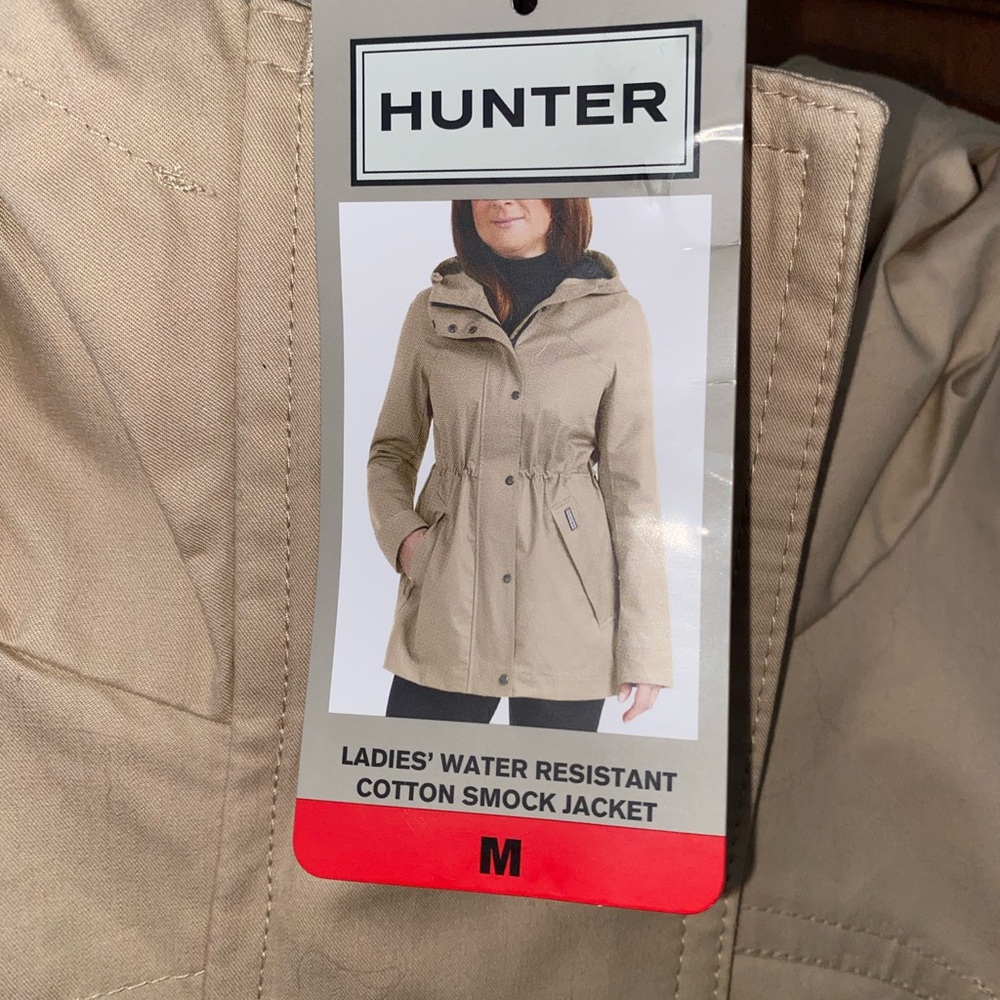 Hunter Women's Water Resistant Utility Jacket NEW size M